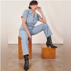 NWT Big Bud Press Periwinkle Jumpsuit